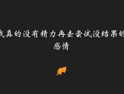 心里好难过用一段话表达