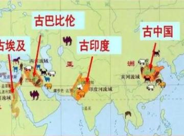 四大文明古国是哪四国？其发源地在哪里?