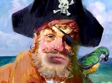 海盗为什么要遮住一只眼睛？